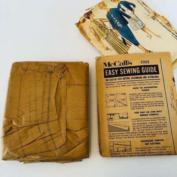 Vintage Sewing Patterns from the 60s Set of 4 - Picture 12 of 12